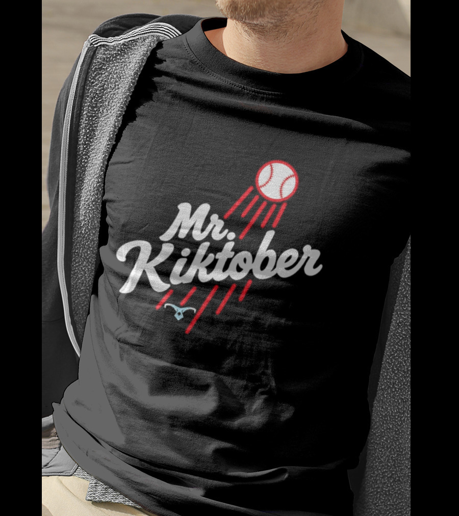Kike Hernandez Mr Kiktober Los Angeles Dodgers Baseball T-Shirt