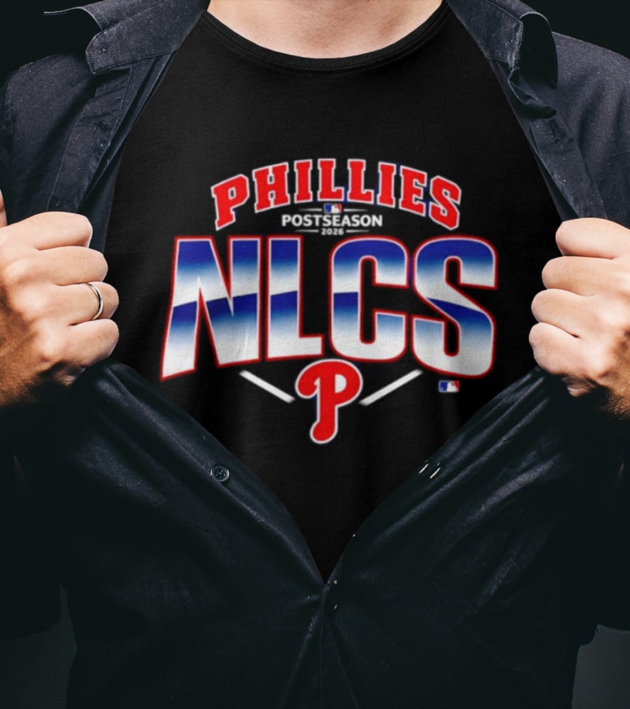 Philadelphia Phillies NLCS Postseason 2026 Competition T-Shirt