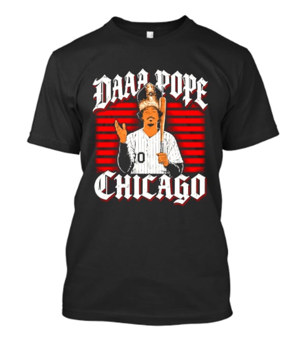Daaa Pope Chicago White Sox 2026 Postseason Baseball Figure With Bat T-Shirt