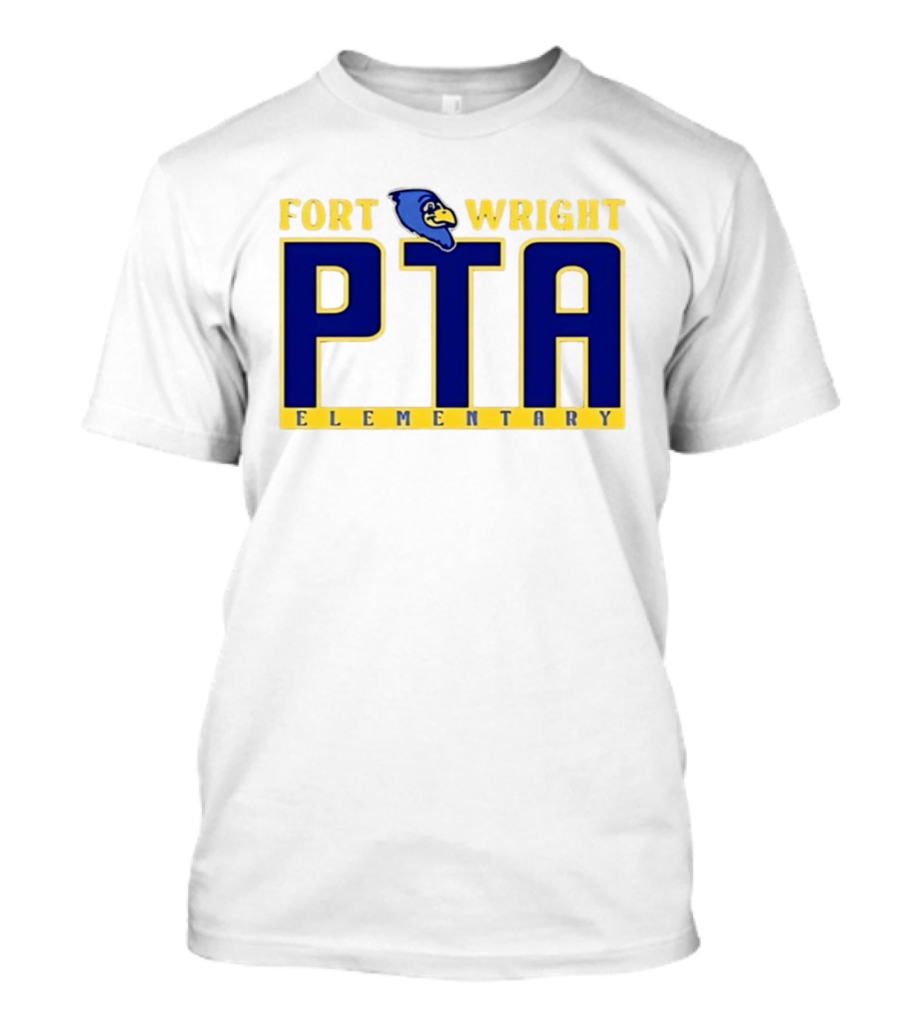 Fort Wright Elementary PTA Blue Jay T-Shirt