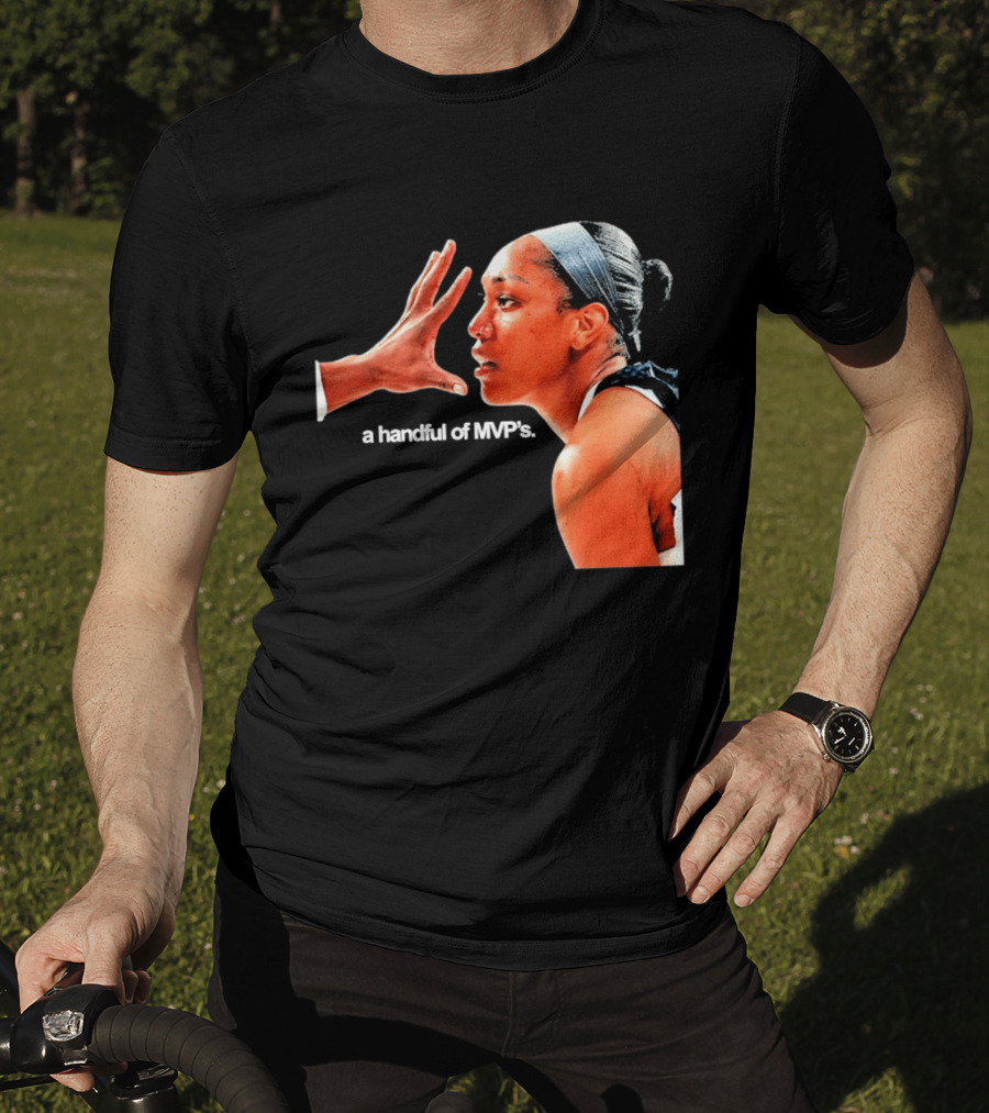 A'ja Wilson A Handful Of MVP's T-Shirt