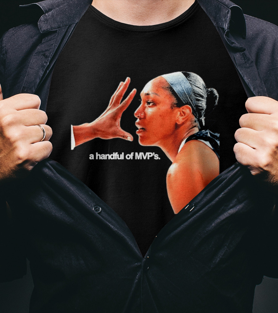 A'ja Wilson A Handful Of MVP's T-Shirt