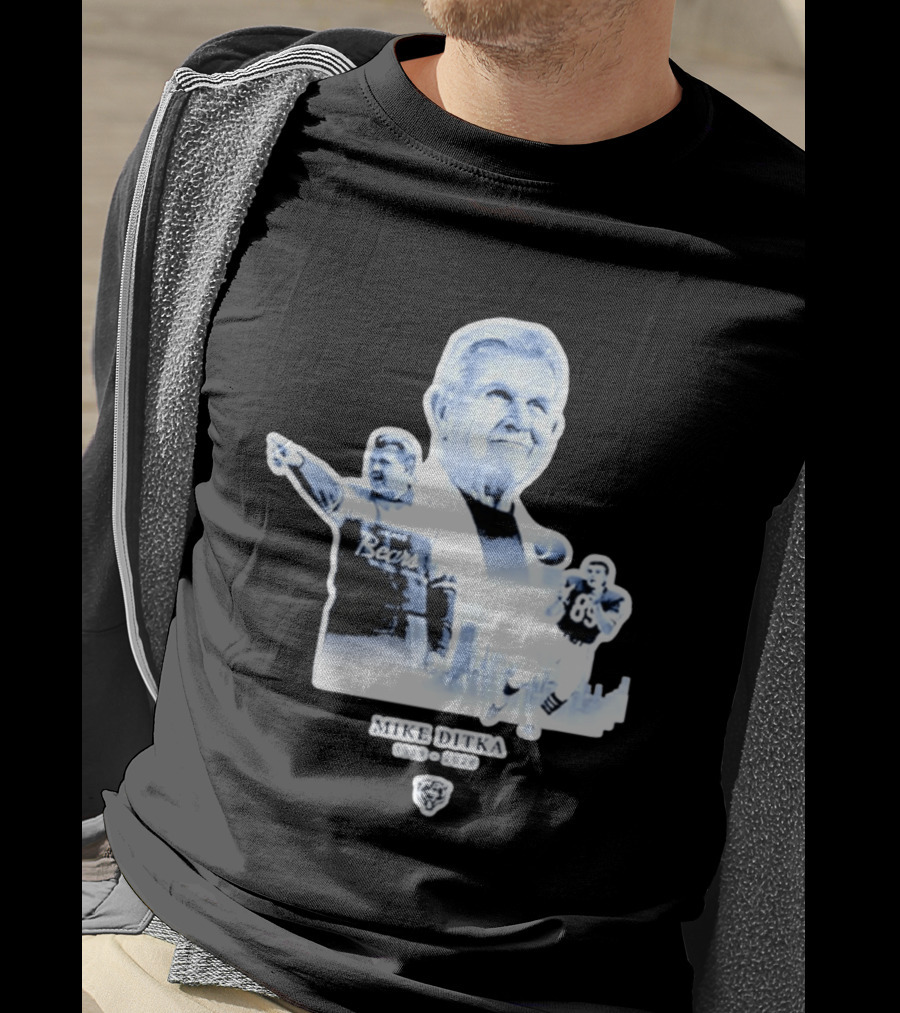 Bears Mike Ditka 1939 2020 Coach Legend Legacy T-Shirt