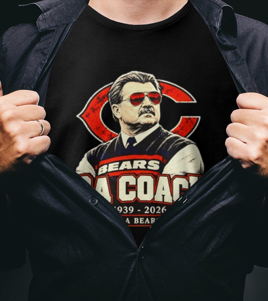 Bears Da Coach Mike Ditka Forever A Bears Legend 1939 2026 Chicago Bears T-Shirt