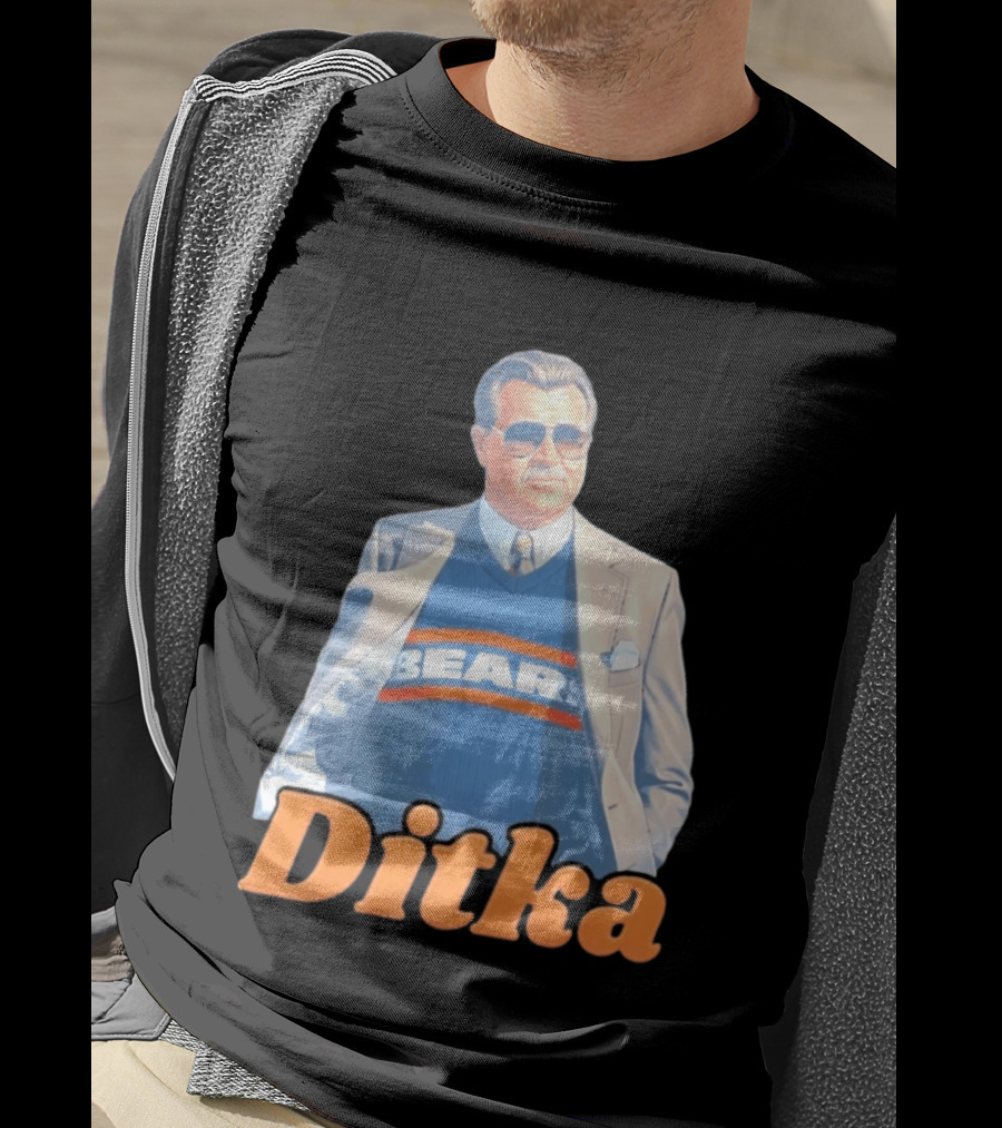 Ditka Bears Chicago Football Coach T-Shirt