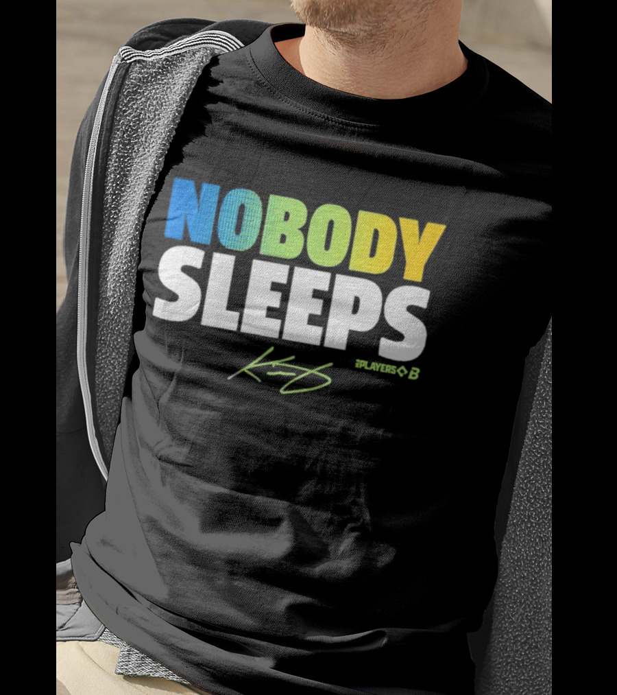 Kevin Cash Nobody Sleeps Signature Summer B T-Shirt