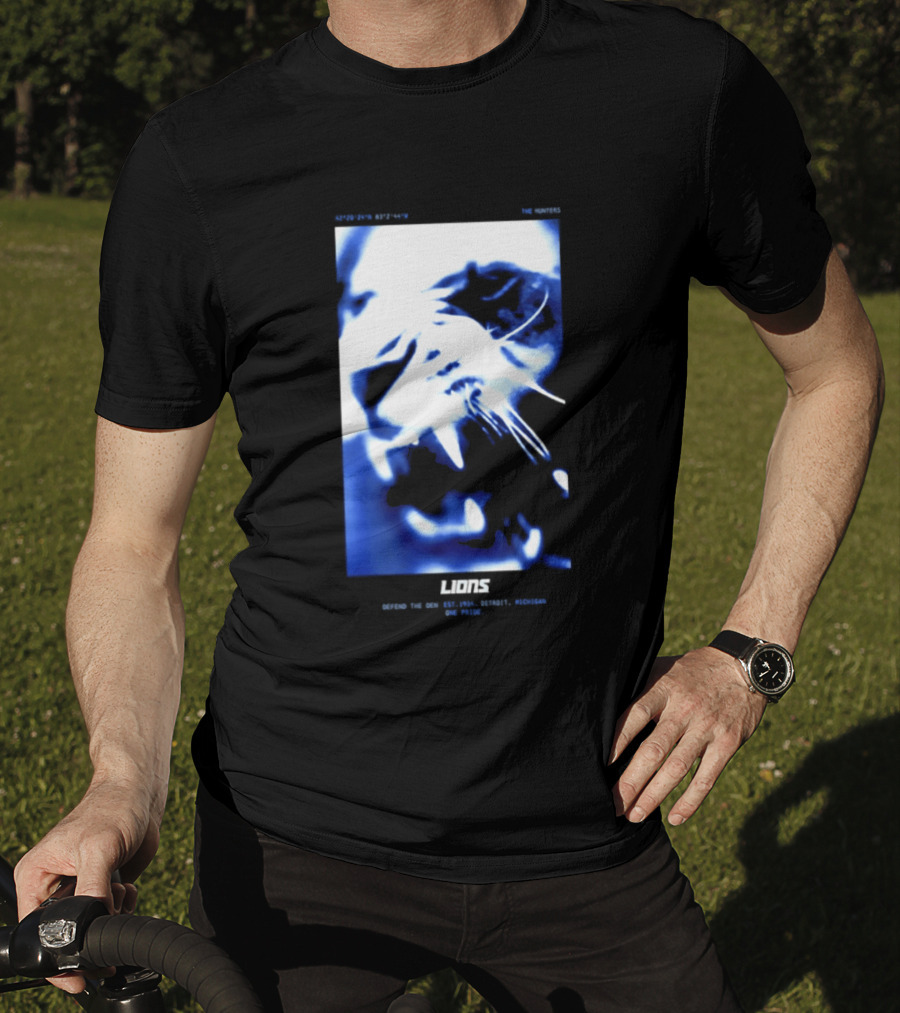 Detroit Lions 2026 Rivalries Collection Loose Fit Boyfriend Lions Inner Strength Outer Toughness Excellence T-Shirt
