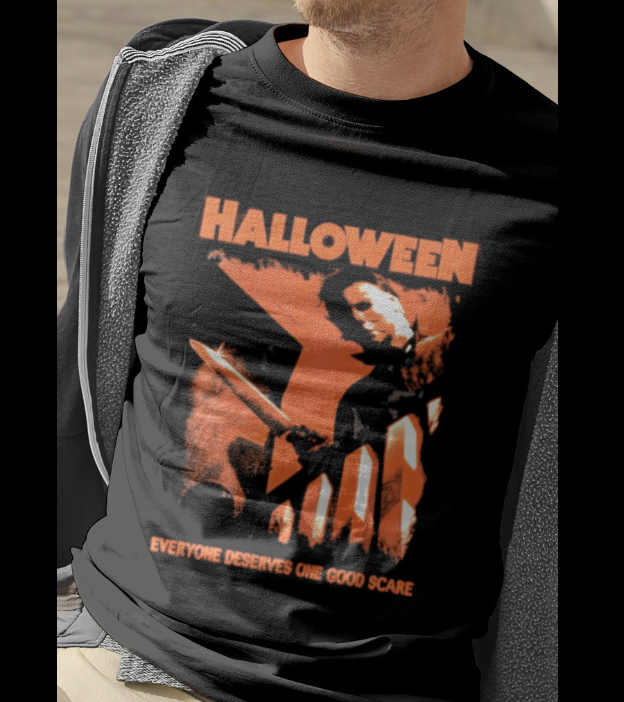 Halloween Michael Myers Everyone Deserves One Good Scare T-Shirt