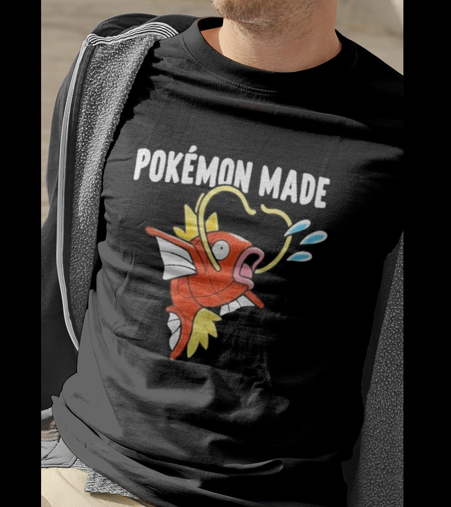 Kim Seokjin Pokémon Made Magikarp T-Shirt