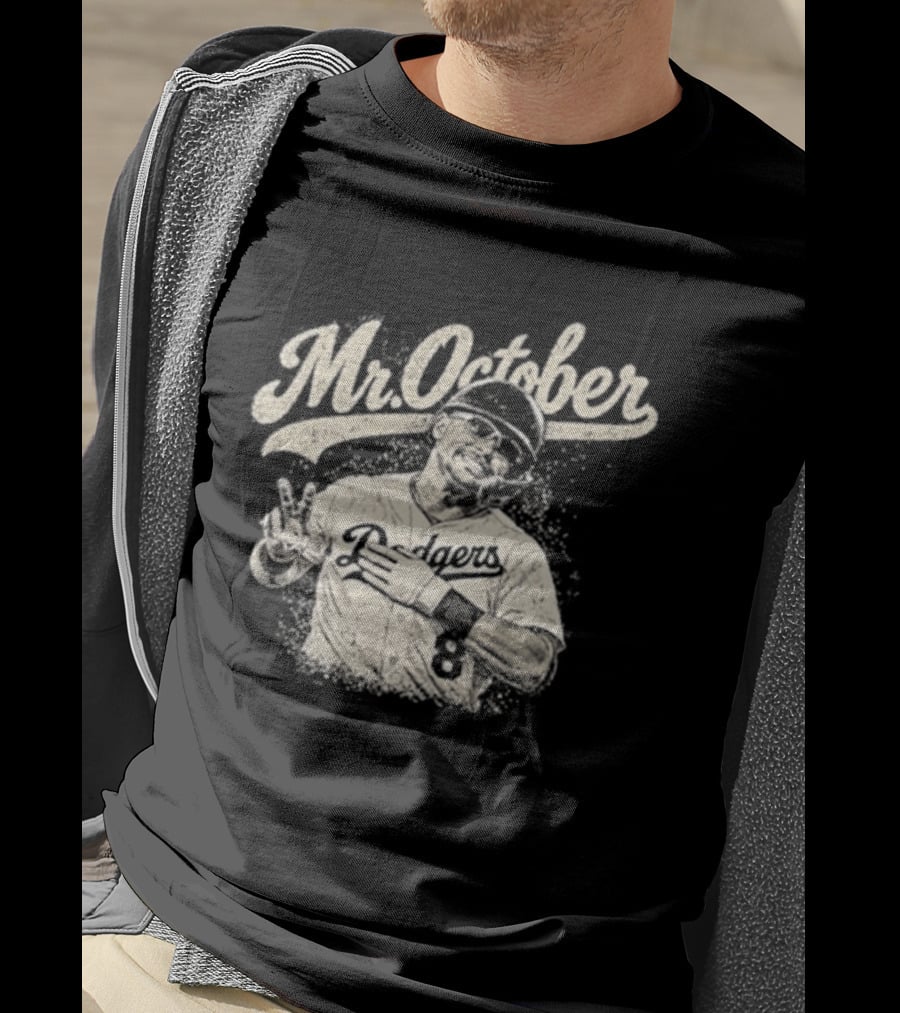 Mr October Dodgers Kike Hernandez Baseball Triumph T-Shirt