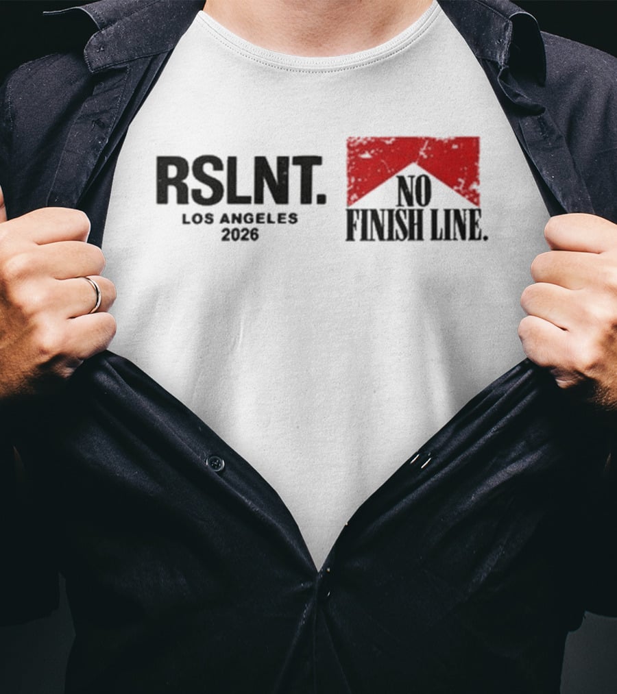 Elias Michael Store Rslnt Los Angeles 2026 No Finish Line T-Shirt
