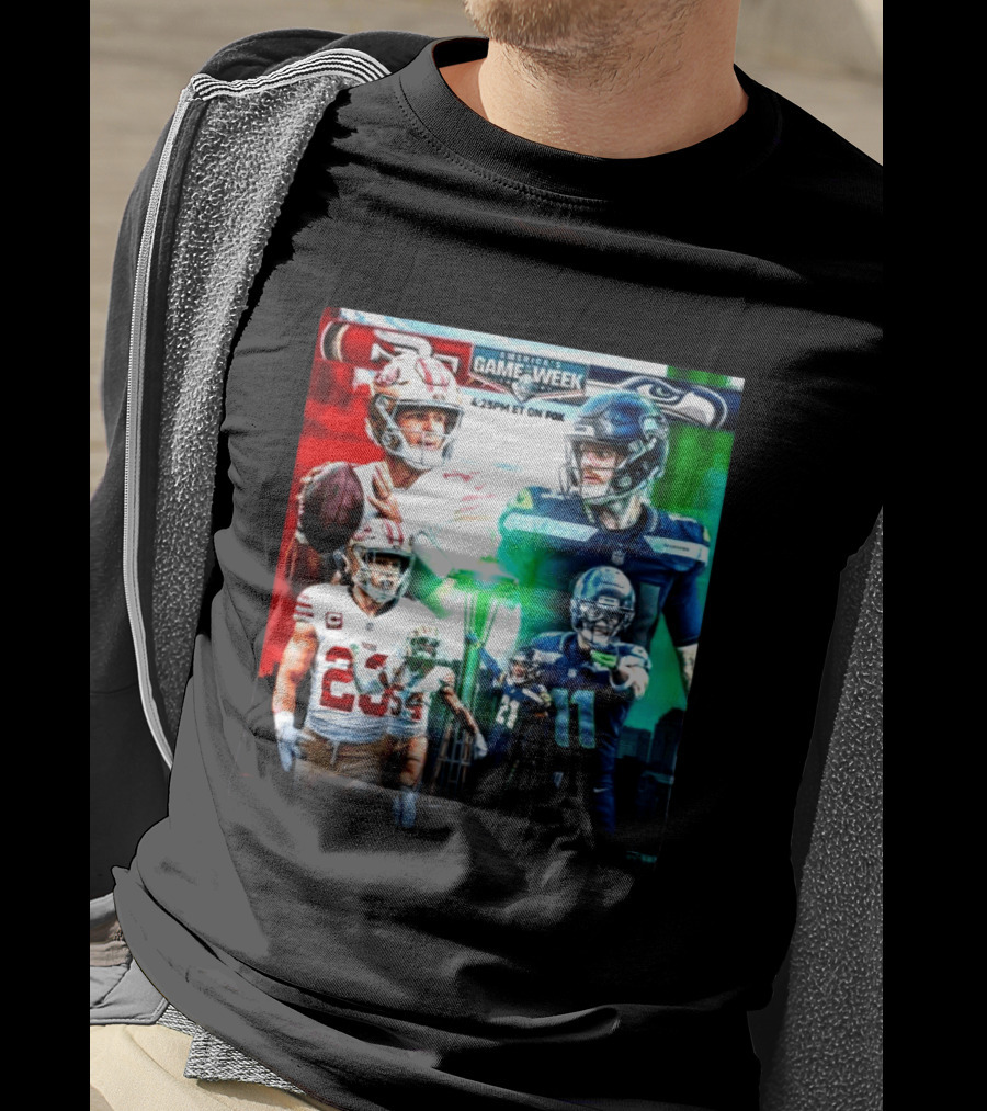 San Francisco 49ers Vs Seattle Seahawks America's Game Of The Week 2026 NFC West Showdown On Fox 4:25PM ET T-Shirt