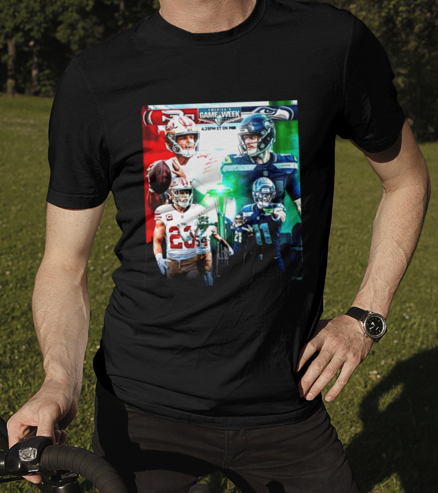San Francisco 49ers Vs Seattle Seahawks America's Game Of The Week 2026 NFC West Showdown On Fox 4:25PM ET T-Shirt