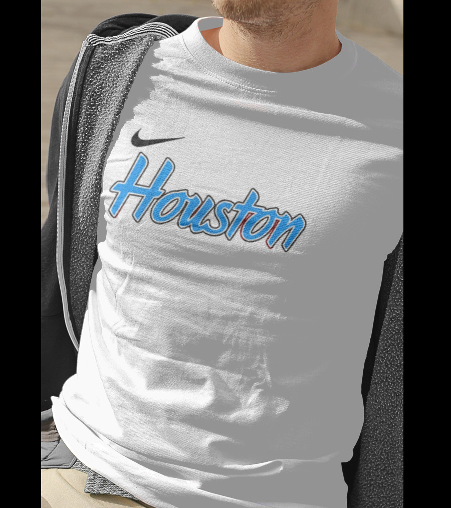 Nike Houston Cougars 2026 NCAA Football Two Sided T-Shirt