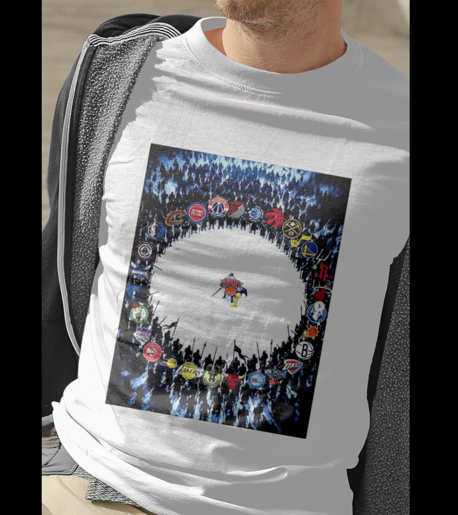 New York Knicks NBA Opponents Rivalry Battle Meme T-Shirt