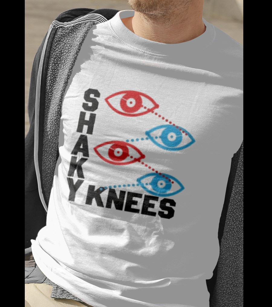 Shaky Knees Festival 2026 Piedmont Park Atlanta GA September 18 20 Red Blue Eye T-Shirt