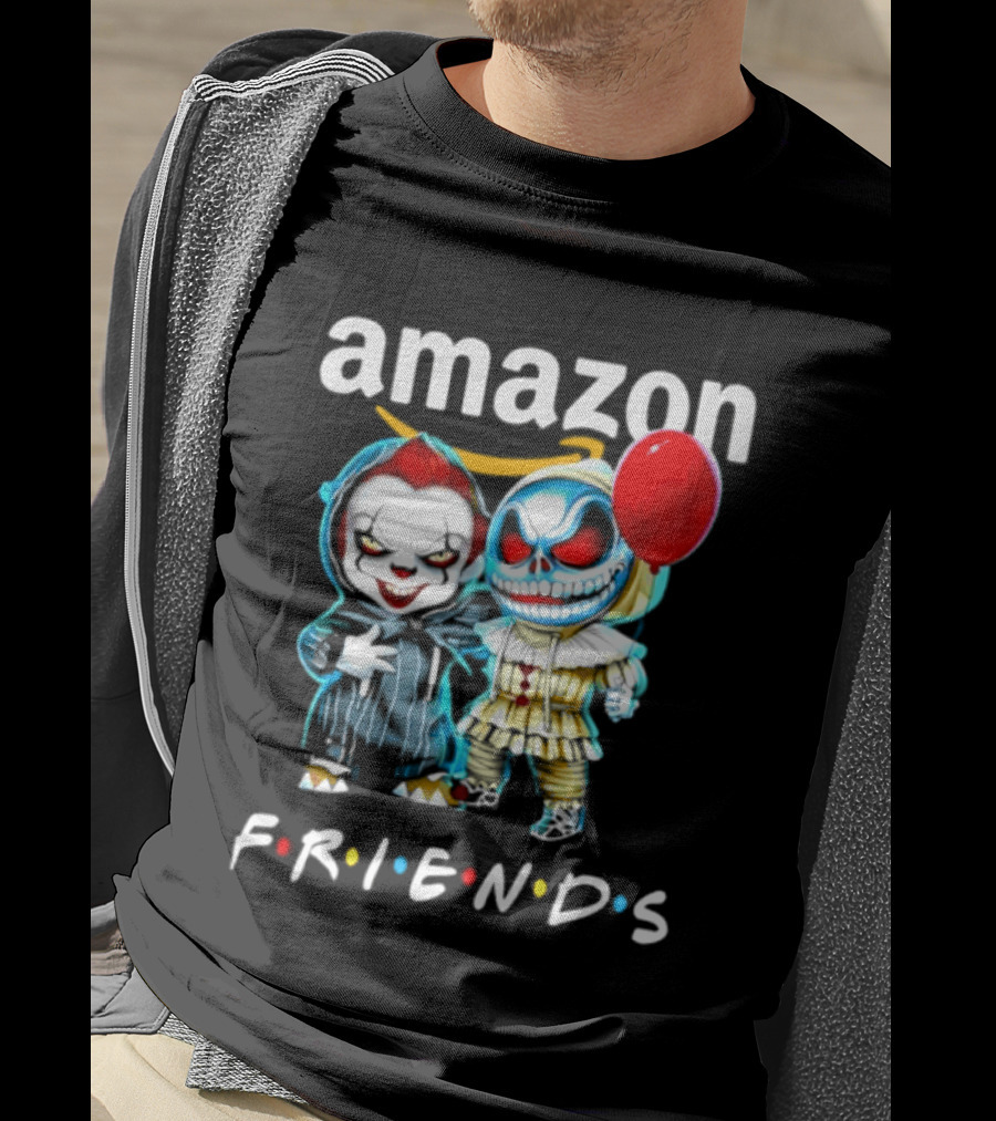 Amazon Pennywise Skellington Friends Halloween 2026 T-Shirt