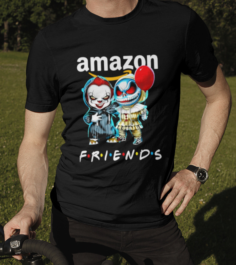 Amazon Pennywise Skellington Friends Halloween 2026 T-Shirt