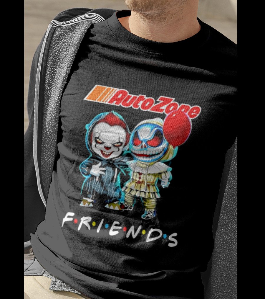 AutoZone Pennywise Skellington Friends 2026 Halloween Event T-Shirt