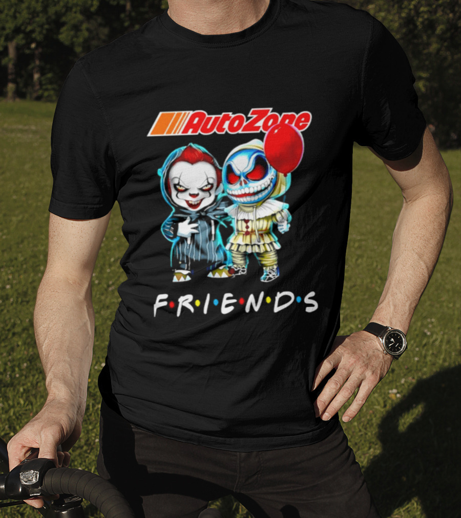 AutoZone Pennywise Skellington Friends 2026 Halloween Event T-Shirt