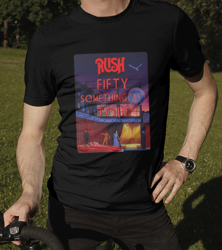 Rush Fifty Something Tour Climate Pledge Arena Seattle WA Oct 10th 12th 2026 T-Shirt