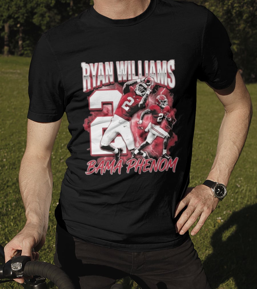 Ryan Williams Number 2 Bama Phenom Football T-Shirt