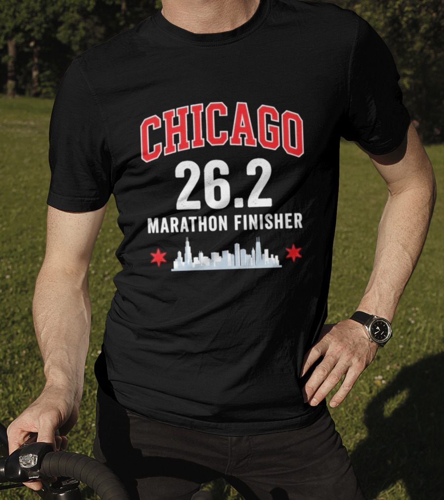 Chicago 26.2 Marathon Finisher T-Shirt