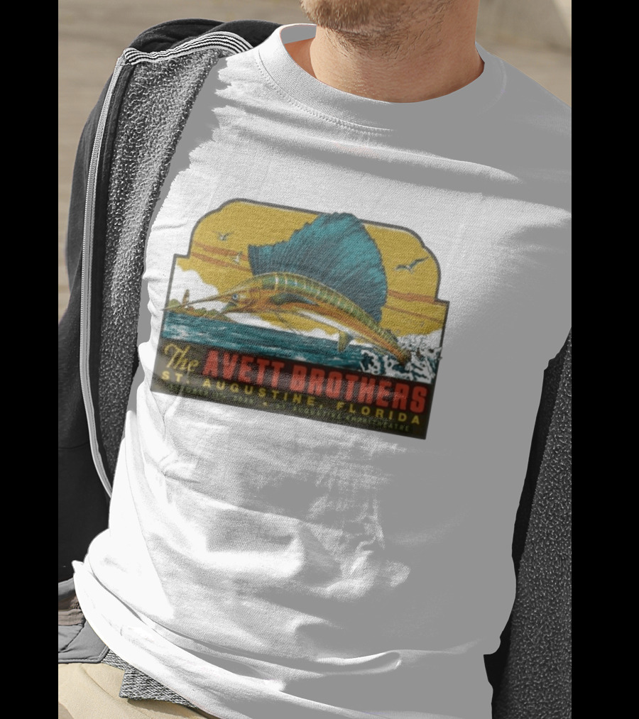 The Avett Brothers St. Augustine Florida October 11 2026 Amphitheatre Tour T-Shirt