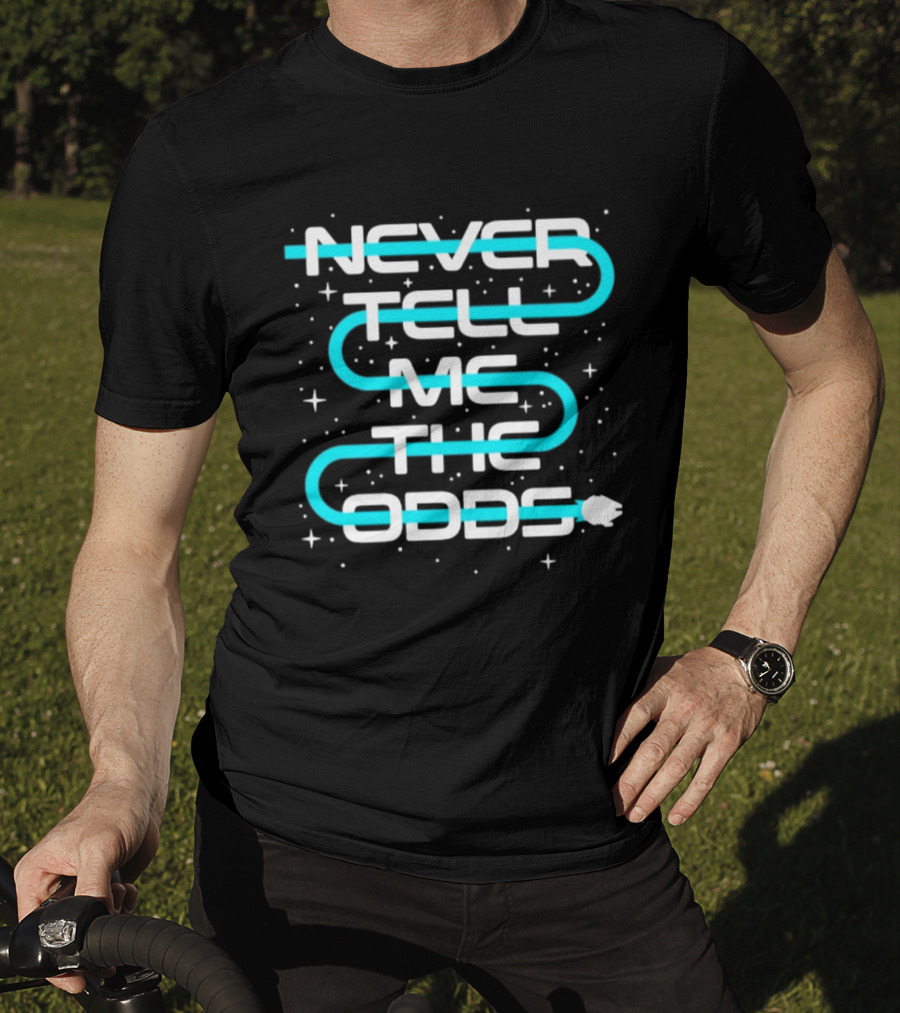 Star Wars Han Solo Never Tell Me The Odds T-Shirt