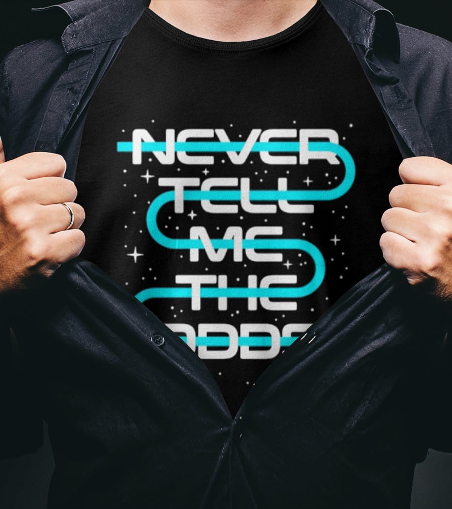Star Wars Han Solo Never Tell Me The Odds T-Shirt