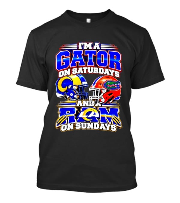 I'm A Gator On Saturdays And A Ram On Sundays 2026 T-Shirt