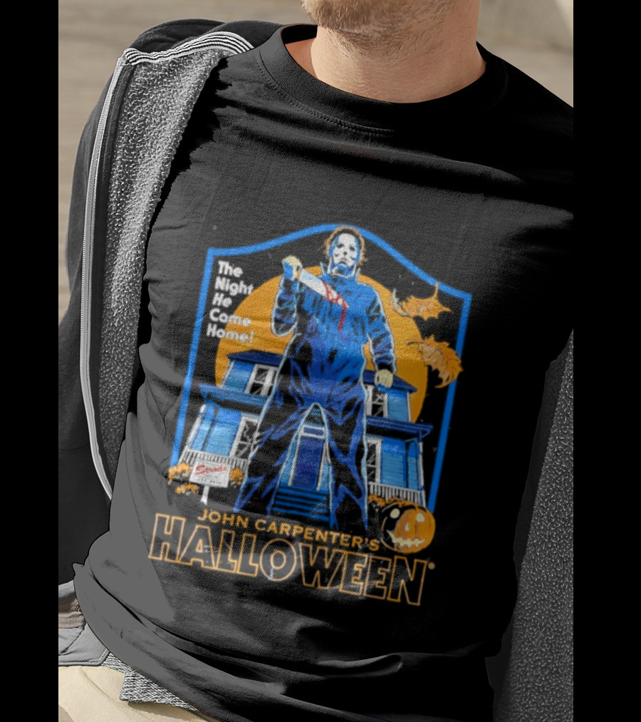 John Carpenter's The Night He Came Home Halloween Michael Myers 2026 T-Shirt