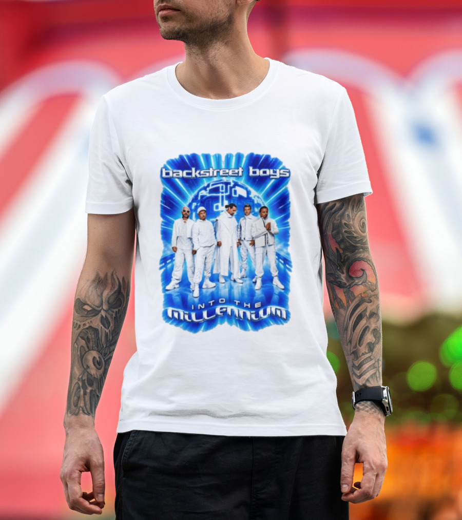 Backstreet Boys Into The Millennium 90s Boy Band Reunion Tour T-Shirt