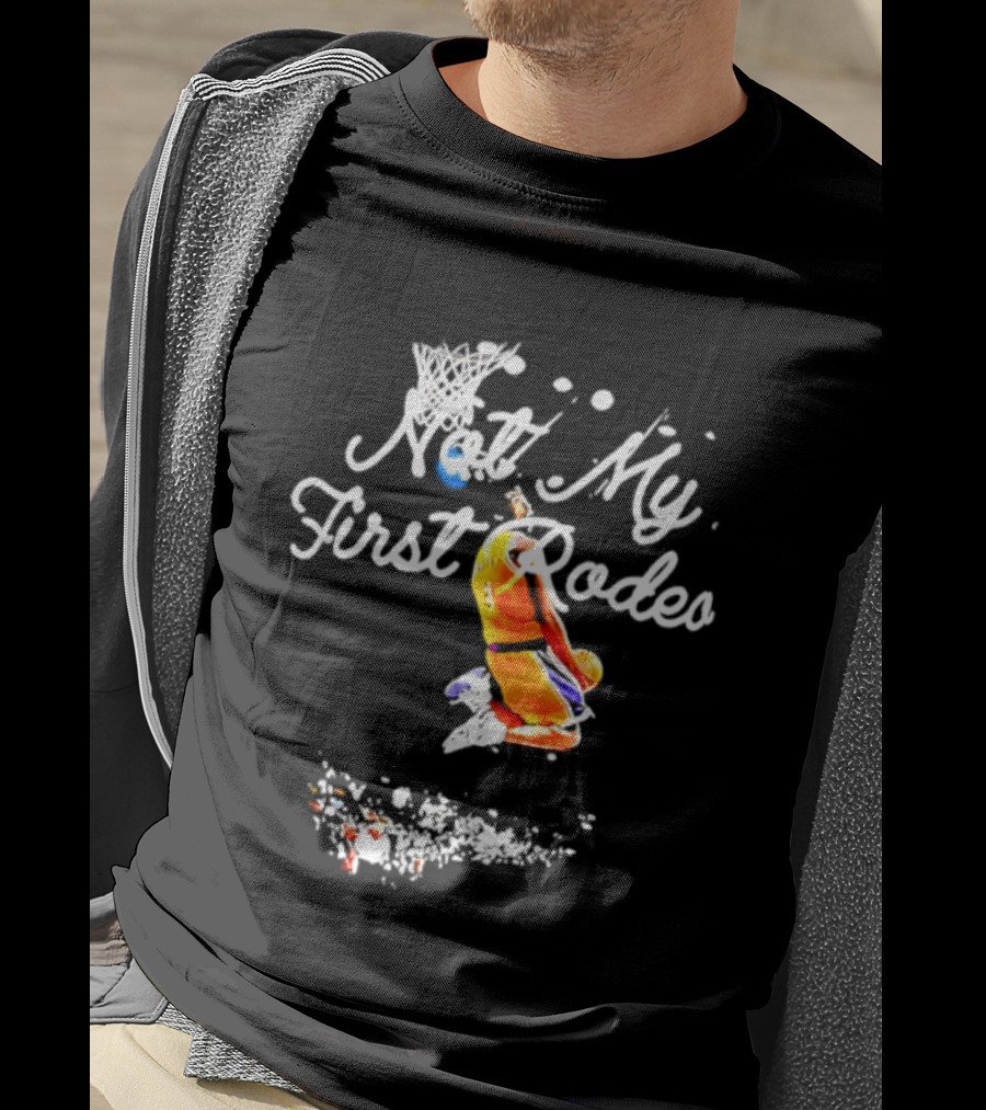 Kobe Bryant Los Angeles Lakers Not My First Rodeo Basketball Dunk T-Shirt