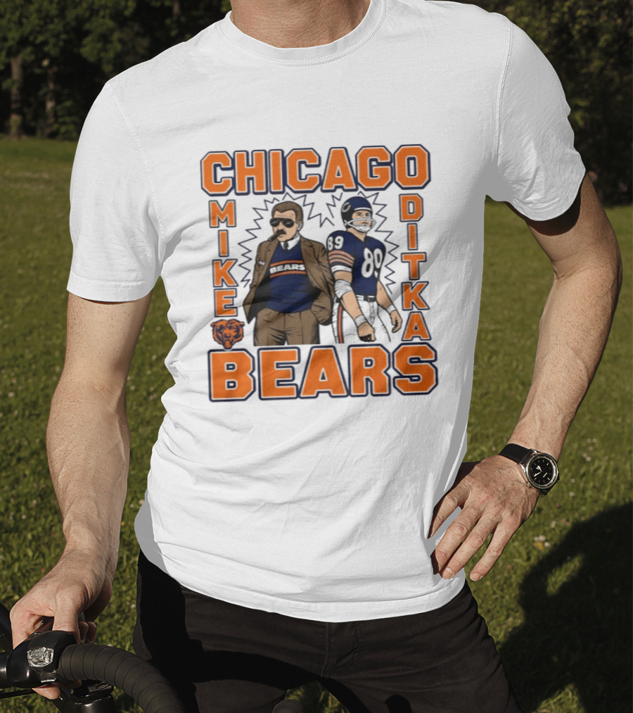 Chicago Bears Mike Ditka Classic Football Legend T-Shirt
