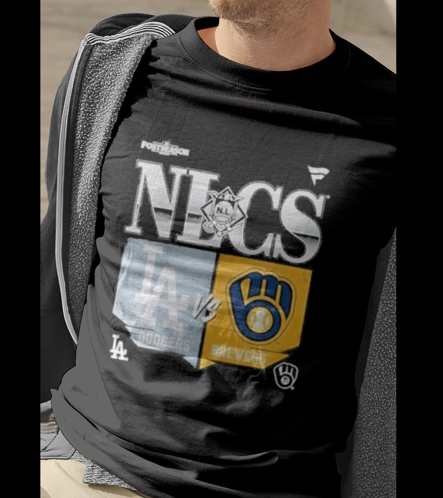 NLCS 2026 LA Dodgers Vs Milwaukee Brewers Matchup T-Shirt