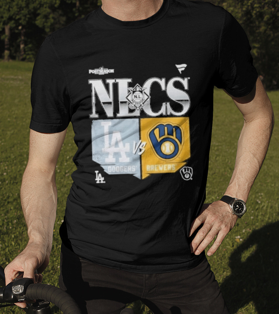 NLCS 2026 LA Dodgers Vs Milwaukee Brewers Matchup T-Shirt