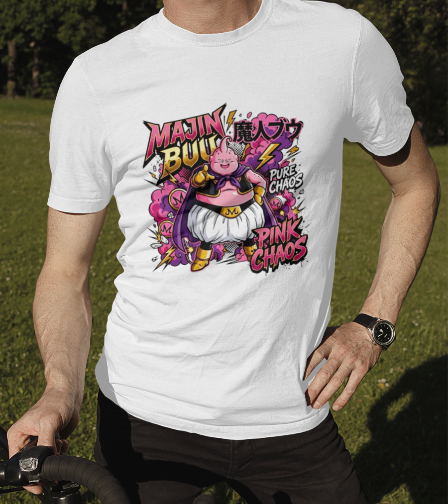 Majin Buu Pink Chaos Pure Chaos Dragon Ball Z T-Shirt
