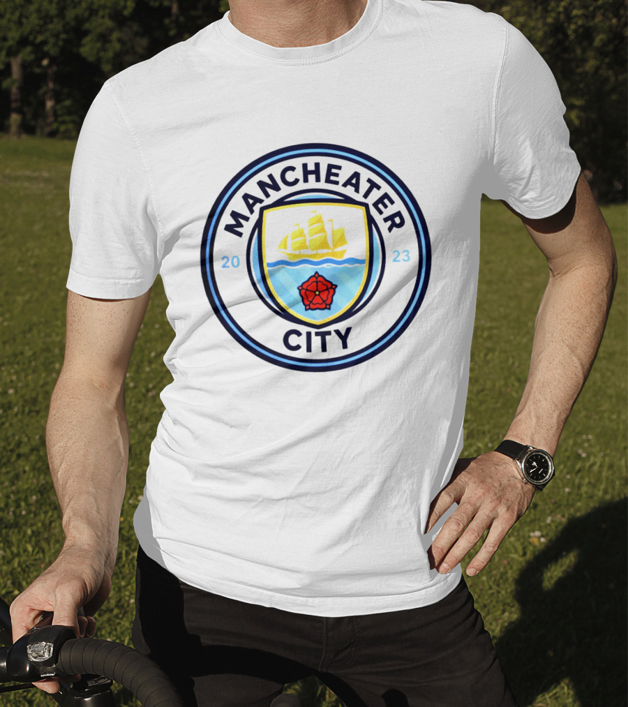 Mancheater City 2023 Manchester City Investigation Robbed T-Shirt