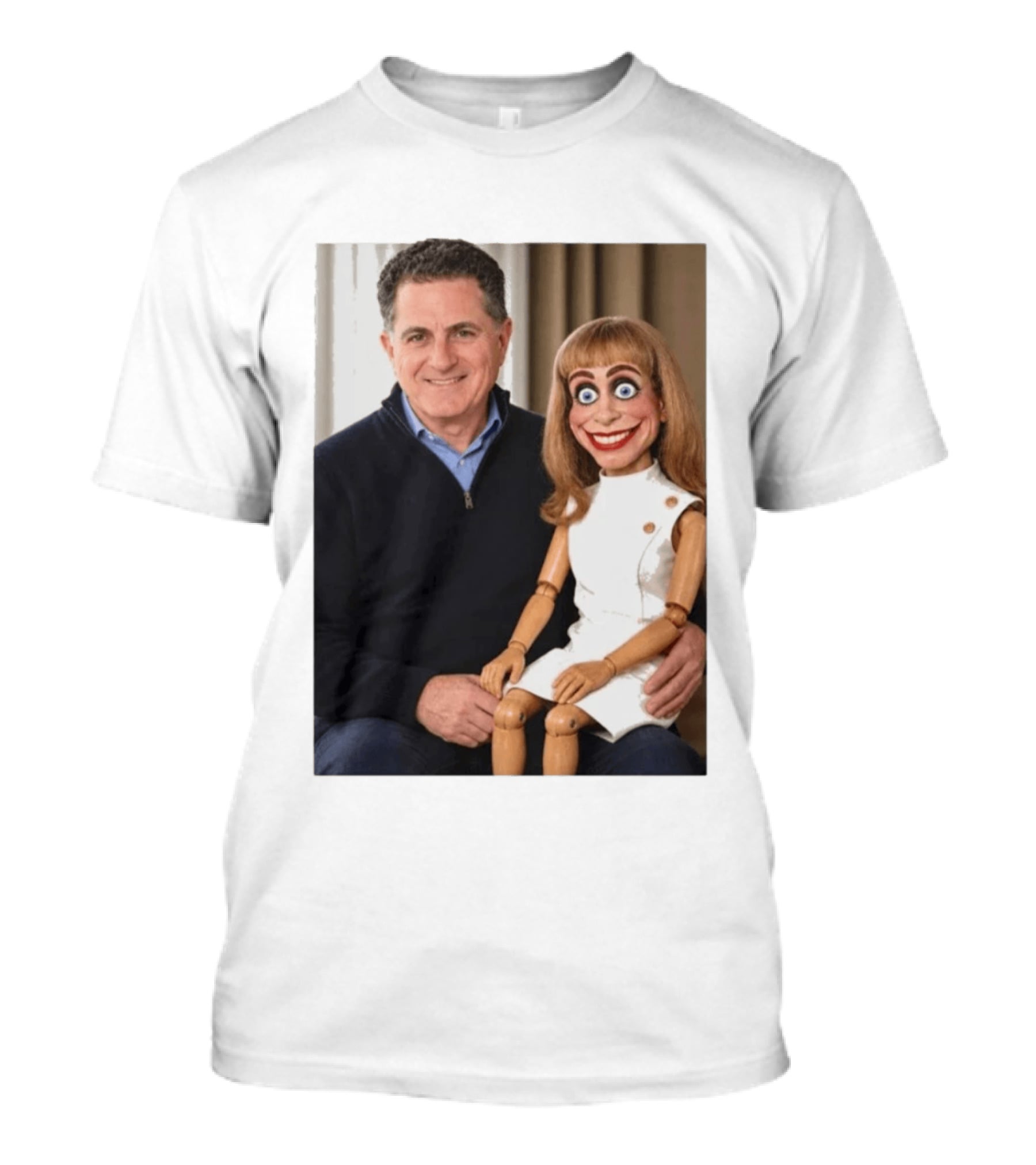 Michael Dell Ventriloquist Dummy T-Shirt