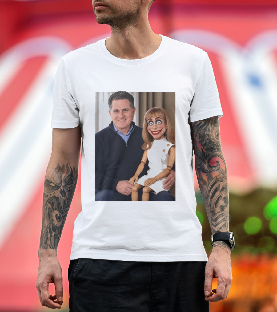 Michael Dell Ventriloquist Dummy T-Shirt