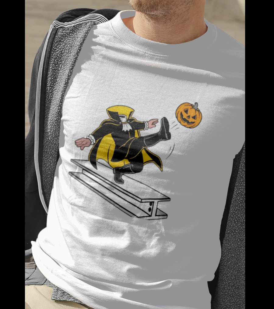 Pittsburgh Steelers Halloween 2026 Headless Horseman Of Steel T-Shirt