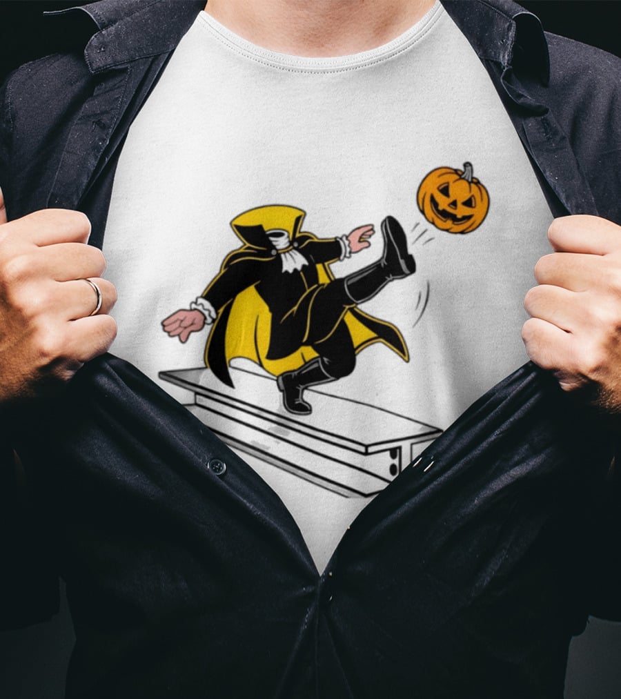 Pittsburgh Steelers Halloween 2026 Headless Horseman Of Steel T-Shirt
