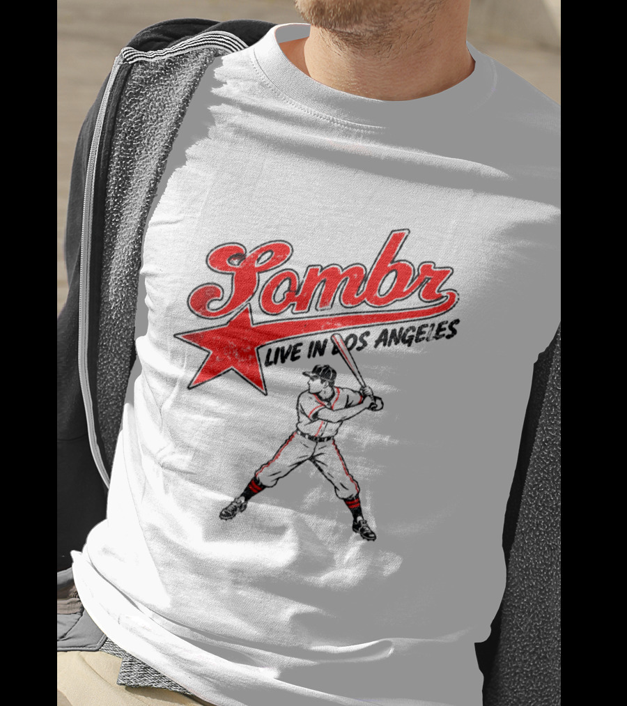 Sombr Live In Los Angeles 2026 Baseball Event At The Forum October 10 2026 T-Shirt