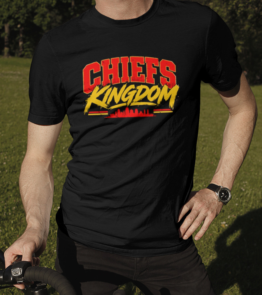 Kansas City Chiefs Kingdom Skyline 2026 T-Shirt