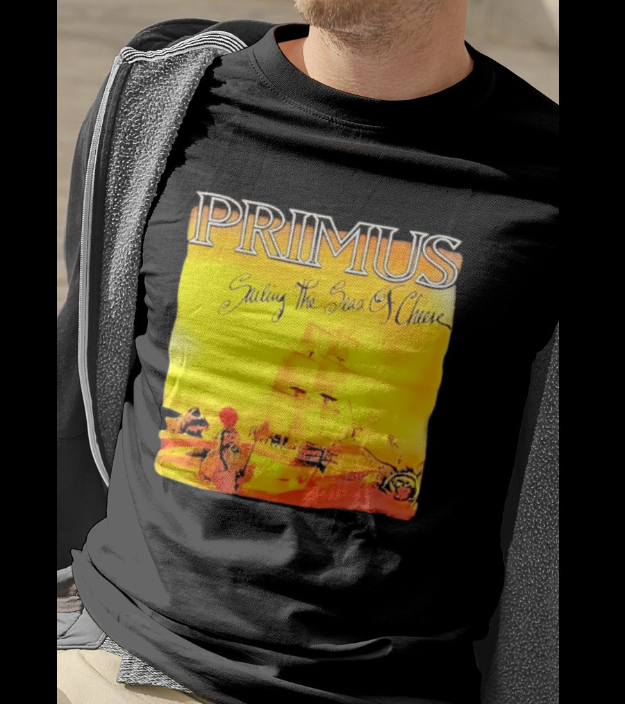 Primus Sailing The Seas Of Cheese Album Art Les Claypool T-Shirt