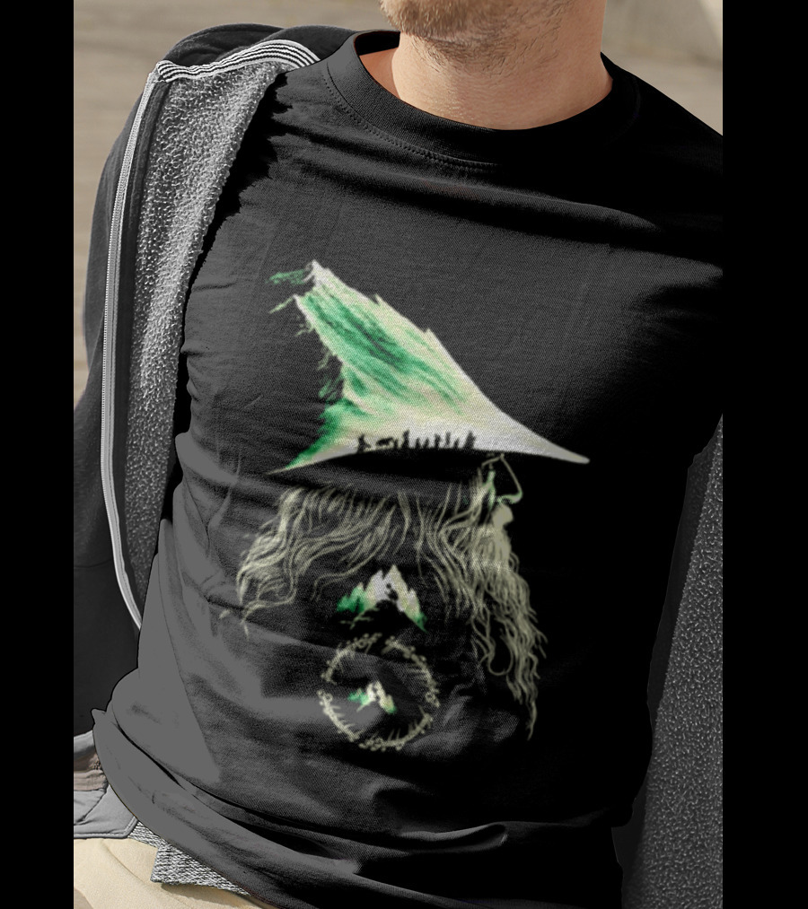 The Lord Of The Rings Gandalf Middle Earth Wizard T-Shirt