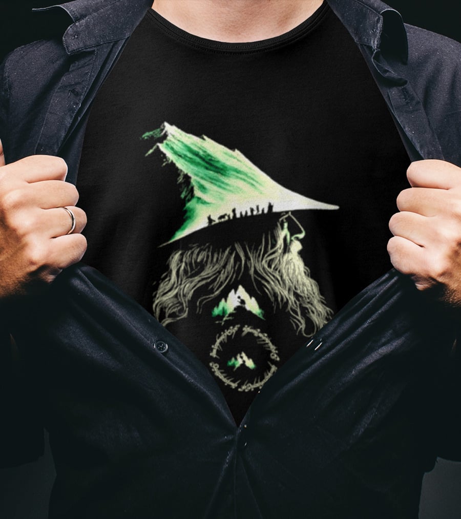 The Lord Of The Rings Gandalf Middle Earth Wizard T-Shirt