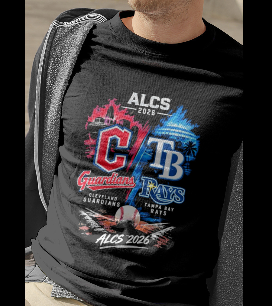Cleveland Guardians Vs Tampa Bay Rays ALCS 2026 T-Shirt