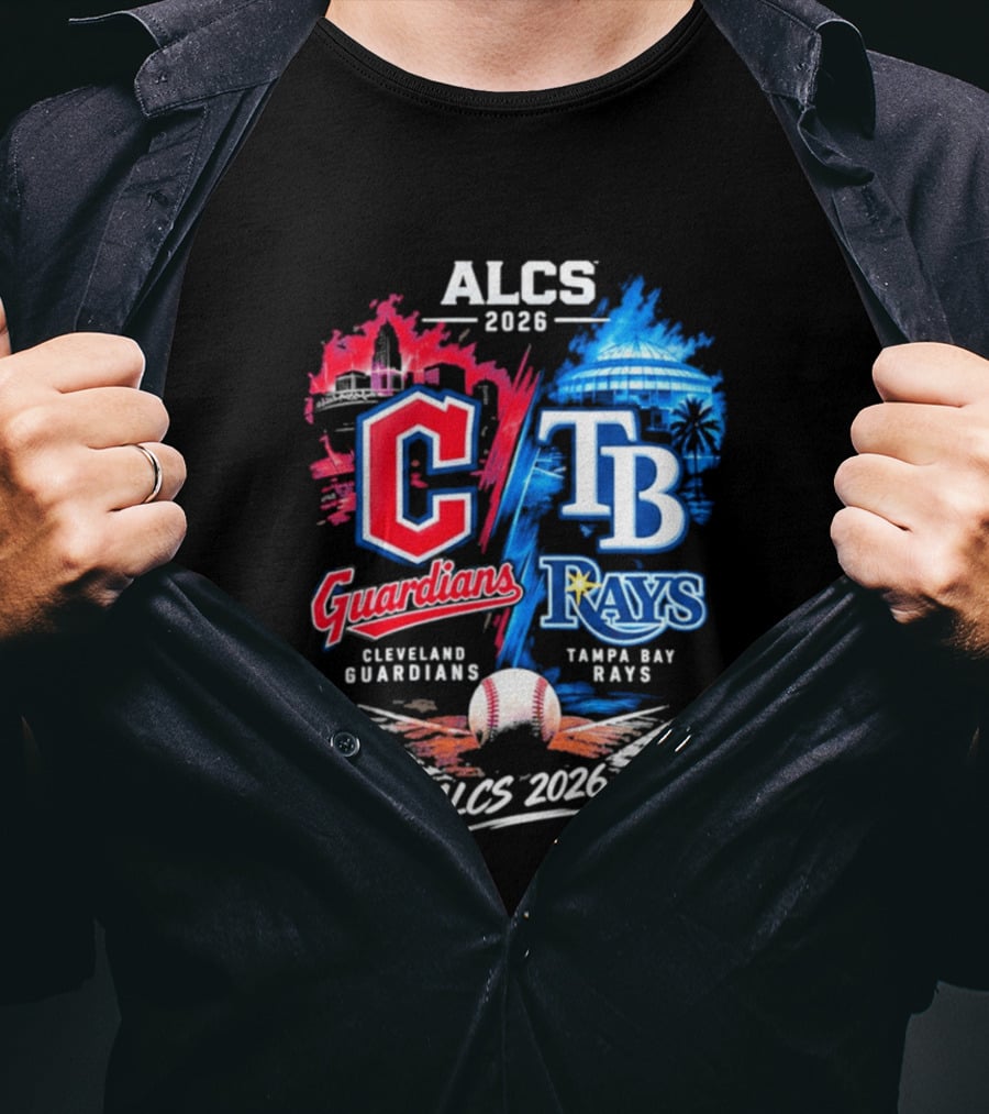 Cleveland Guardians Vs Tampa Bay Rays ALCS 2026 T-Shirt